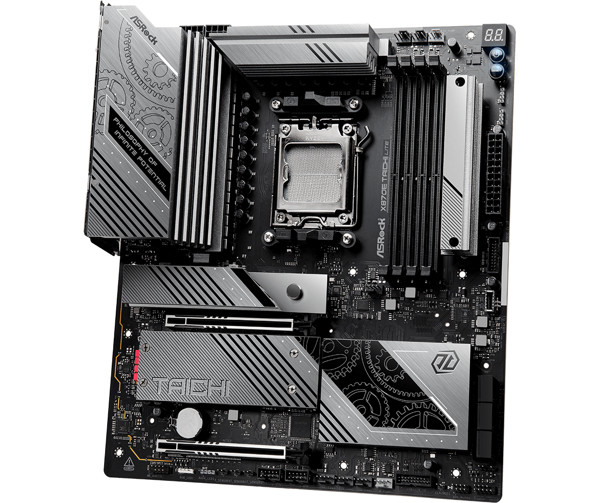 ASRock X870E Taichi Lite AMD AM5 Socket Gaming Motherboard | - Vektra Computers LLC ASRock X870E Taichi Lite AMD AM5 Socket Gaming Motherboard | - Vektra Computers LLC
